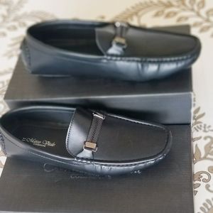 🧳🎁 Black Marco Vitale Loafers